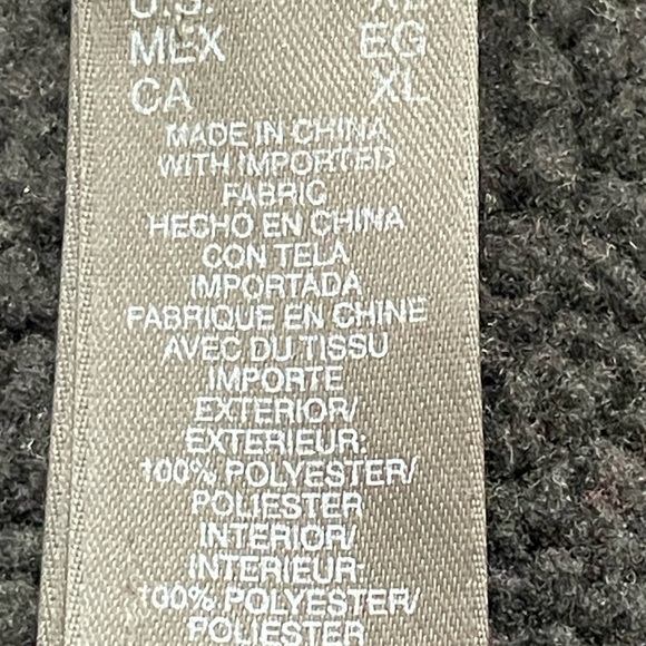 Crazy Horse men’s black vegen Suede Sherpa lined Coat size X Large - Picture 5 of 6